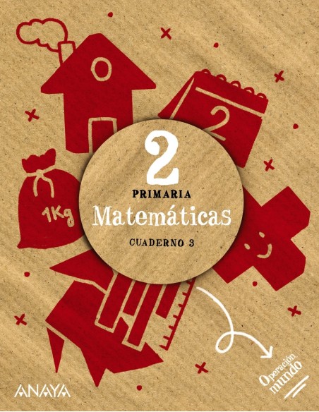 CUADERNO MATEMATICAS 3 2ºPRIMARIA OPERACION MUNDO 2023